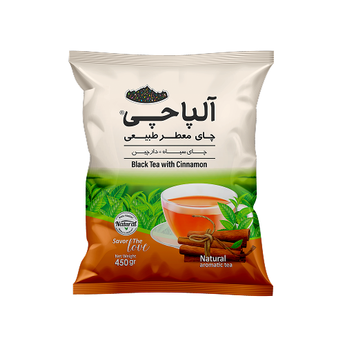 Frame 77 (11) چای سیاه دارچین معطر بالشی 450گرمی - Image 1